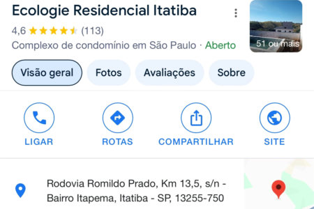 Lote a Venda - Condomínio Ecologie de Itatiba