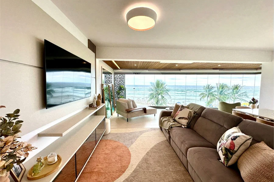 Apartamento à venda com 5 quartos, sendo 4 suítes,  em Riviera de São Lourenço, Bertioga, SP