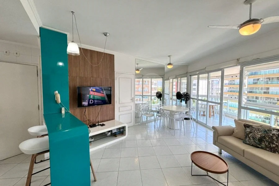 Apartamento à venda com 3 quartos, sendo 2 suítes, em Riviera de São Lourenço, Bertioga, SP