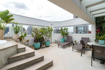 Cobertura duplex 196 m² para locação ou venda em pinheiros,.