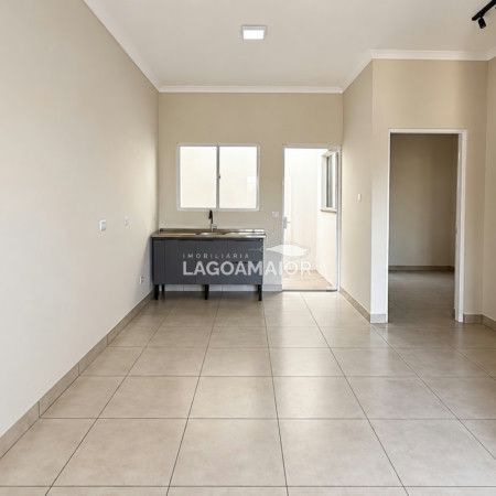 Casa à venda ou para alugar com 2 quartos, sendo 1 suíte, em Bela Vista da Lagoa, Três Lagoas - MS