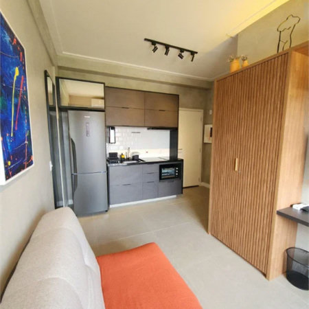 Studio Design no Kronos Vila Madalena – Rentabilidade e Localização Premium!