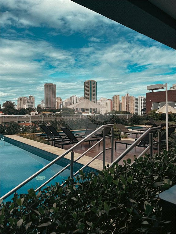Apartamento porteira fechada com vista para a Ponte Estaiada no Campo Belo