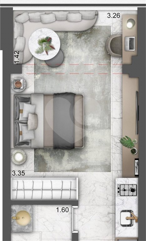 Studio para venda 30 metros Chácara Klabin - SP