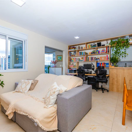 Apartamento à venda com 2 quartos, sendo 1 suíte, em Brooklin, São Paulo, SP
