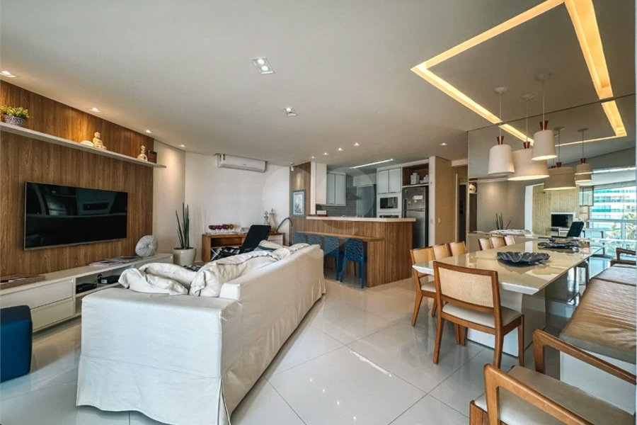 Apartamento à venda com 4 suítes em Riviera de São Lourenço, Bertioga, SP
