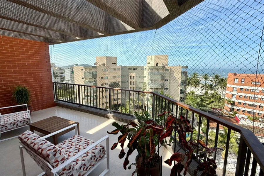 Apartamento à venda com 3 quartos, sendo 2 suítes, em Riviera de São Lourenço, Bertioga, SP