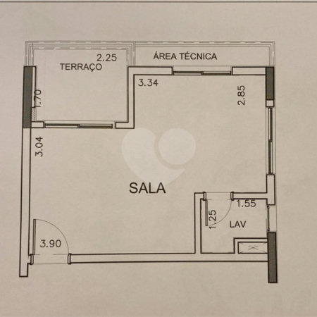 Sala Comercial à Venda 31 m2 Região Saúde Chácara Inglesa
