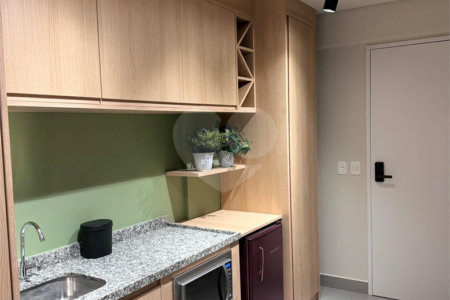 Studio 22m² 1 Quarto - Jardim Paulista - SP