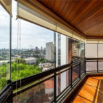 Higienópolis: 2 suítes, varanda envidraçada e vista aberta