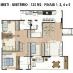 125m² - 3 dorm (1 suíte), 2 vagas