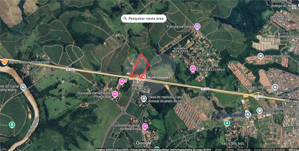 Área Estratégica para Negócios – Rodovia SP-304 (Km 179) – Piracicaba-SP / Ártemis