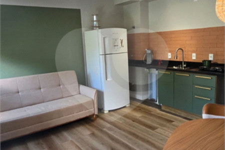 Studio Reformado com Varanda e Lazer Completo 33m2 Campos Elíseos Mobiliado