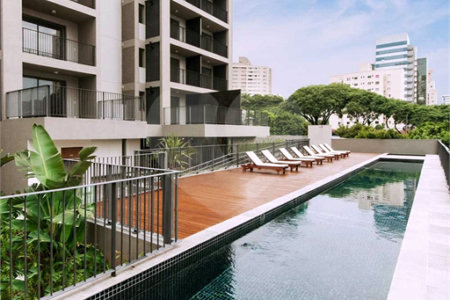 Apartamento à venda com 35m², 1 quarto e 1 vaga