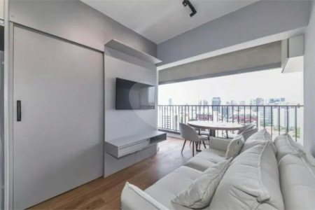 Apartamento á venda com 41m² - Brooklyn
