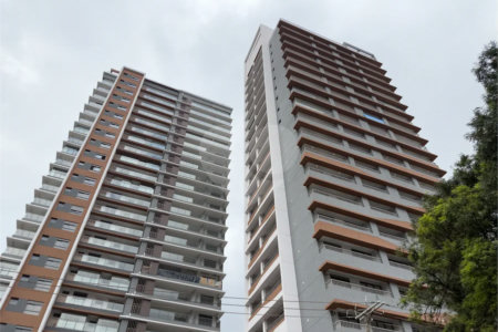 Apartamento Novo, 149m na Vila Clementino - Vista para o Ibirapuera