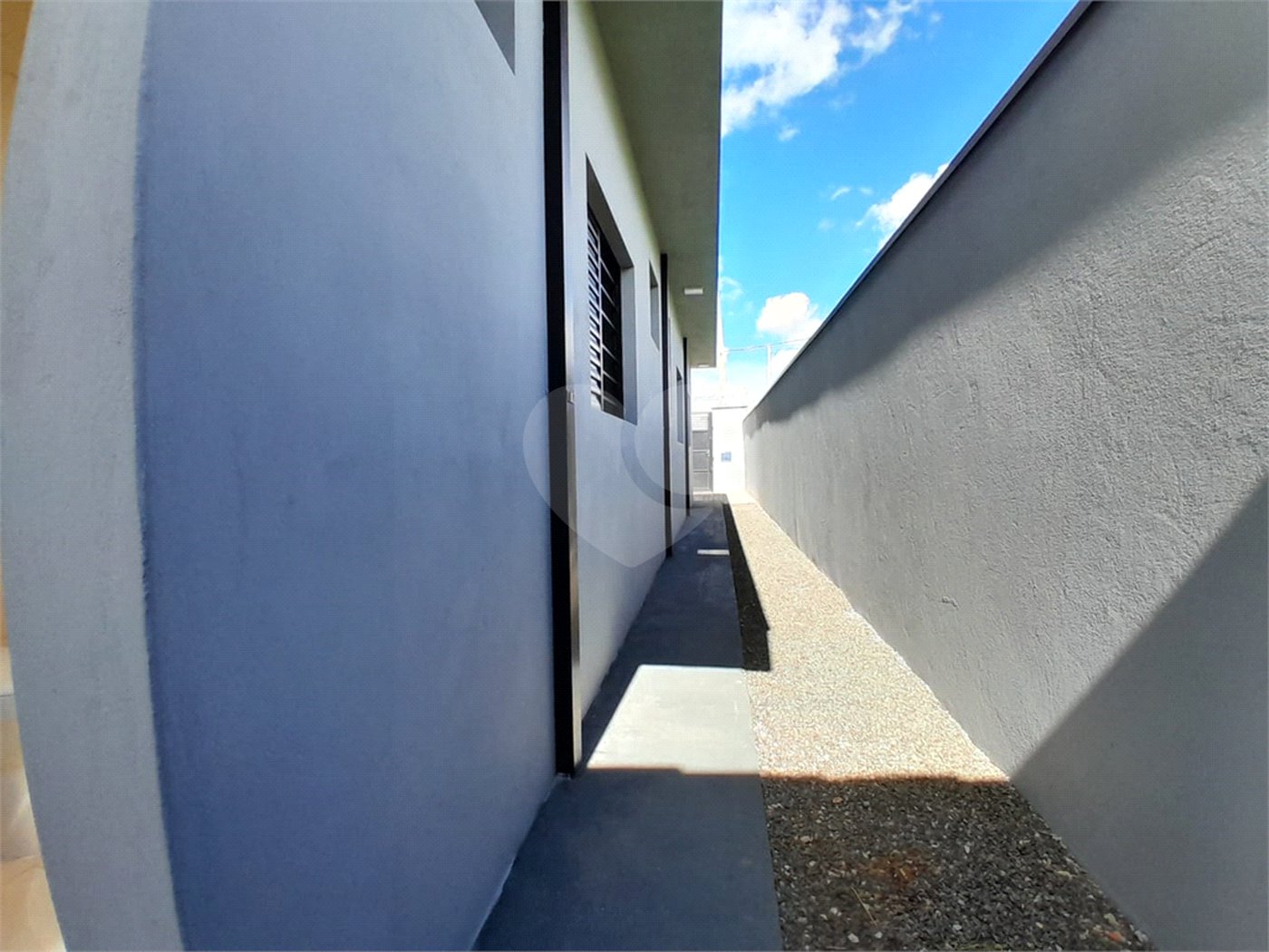 Casa recém construída