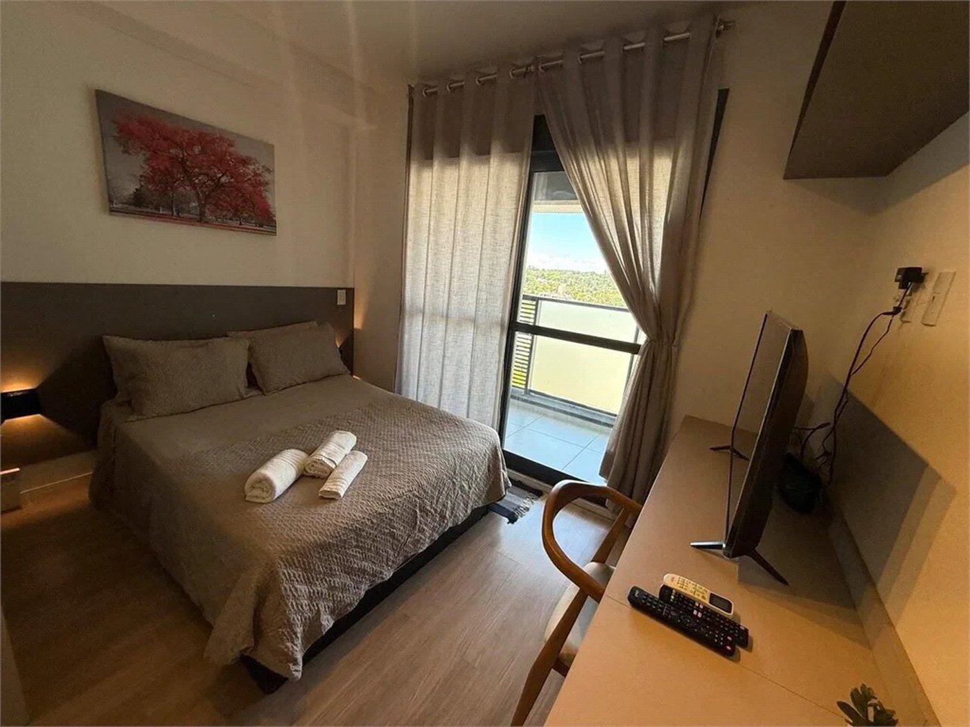 Studio à venda ou para alugar com 1 quarto, sendo 1 suíte, em Brooklin, São Paulo - SP