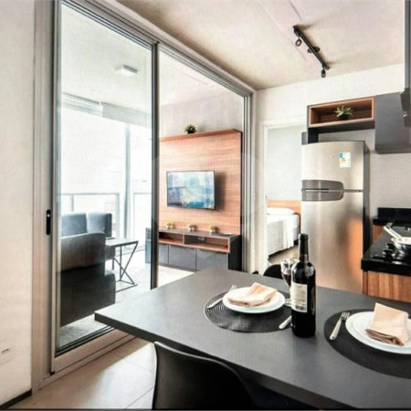 A venda Apto 40m2 com 2 dorms 2 suites próx Shopping Frei Caneca Estuda Permuta