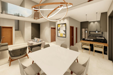Sobrado no Condomínio Terras de Florença, em Ribeirão Preto/SP.