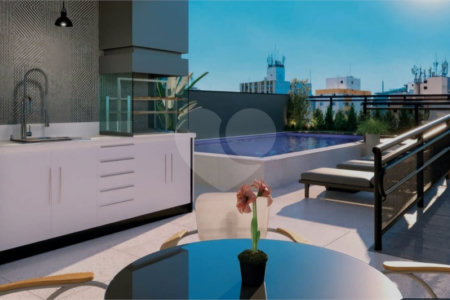 Apartamento novo com 1 dormitório com lazer completo