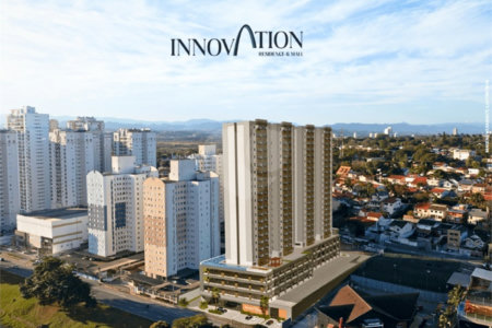 APARTAMENTO A VENDA NO BAIRRO JARDIM DAS COLINAS COM 2 DORMITORIOS, 1 SUITE, 1 VAGA, METRAGEM 56M²,