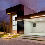 Casa térrea 3 dormitórios (3 suítes), espaço gourmet, piscina, 2 vagas garagem, condomínio fechado com ampla área lazer