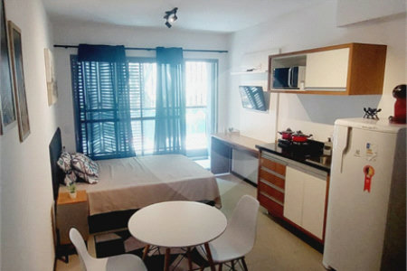 Studio com 27,61 m² a venda na Consolação com sacada