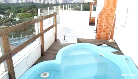 Cobertura à venda com 3 quartos, sendo 2 suítes,  em Santo Amaro, São Paulo, SP