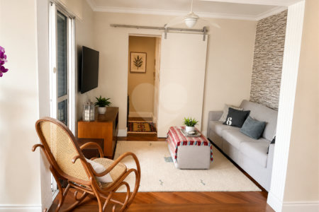 Apartamento Moema Passáros à Venda 180 m² 4 Suítes Mobiliado com Varanda e 4 Vagas