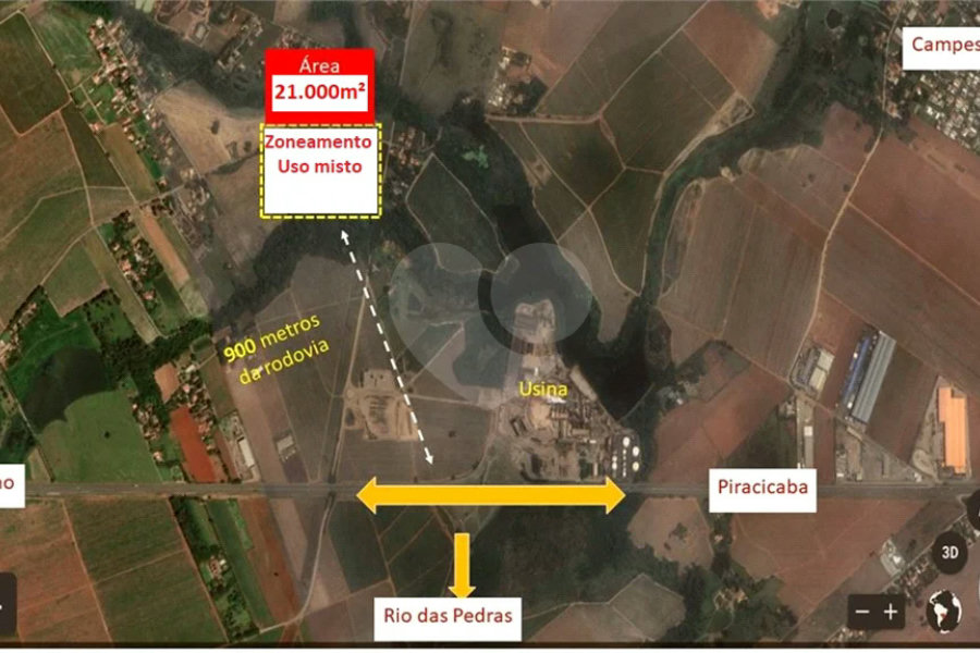 Área 21.000m² - Campestre - Piracicaba/SP