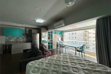Apartamento para alugar com 1 suíte em Brooklin, São Paulo, SP