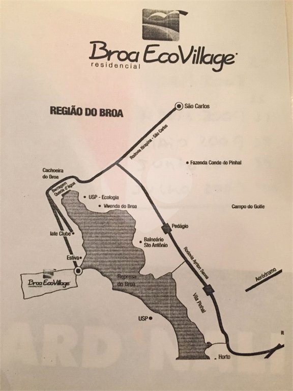 Terreno para venda no Broa Eco Village