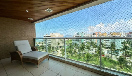 Apartamento para alugar com 3 quartos, sendo 2 suítes,  em Riviera de São Lourenço, Bertioga, SP