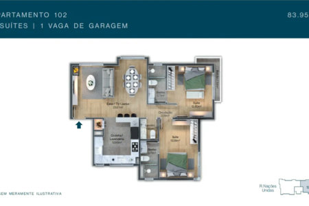 Apartamento 2 suítes em Gramado RS - Ótima oportunidade de investimento!