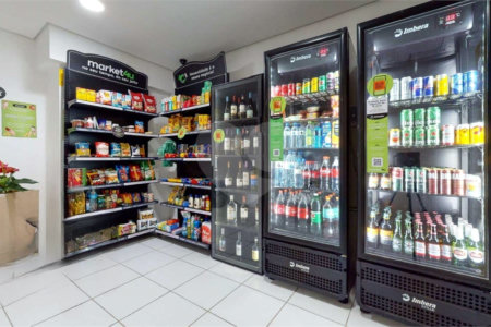 Apartamento à venda Bela Vista, 38m², andar alto, 1 dormitório, 1 vaga, lazer, porteira fechada