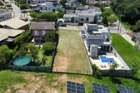 Terreno de 504 m², Plano e Face Norte no Reserva dos Vinhedos – Louveira/SP