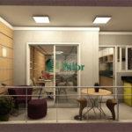 Apartamento com 1 dormitório .