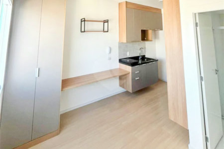 Studio mobiliado a venda no Ipiranda com 1 dormitorio e lazer.