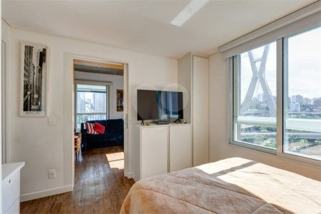 Apartamento à venda com 1 suíte em Brooklin, São Paulo, SP