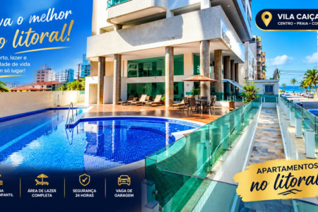 🏖️ BELO APARTAMENTO NO CORAÇÃO DA VILA CAIÇARA – PERTINHO DA PRAIA!