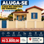 Casa para Locação no Centro de Vinhedo/SP