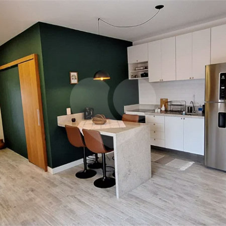Apartamento para alugar com 1 quarto em Alto da Boa Vista, São Paulo, SP