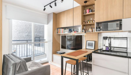 Apartamento à venda com 1 quarto em República, São Paulo, SP