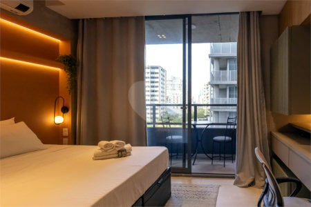 Apartamento com 24m² próximo a avenida Paulista e Metrô Consolação.