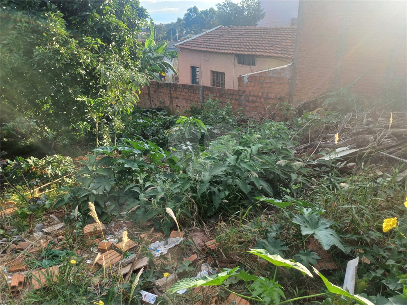 Terreno contendo 345,60 m² de área total.