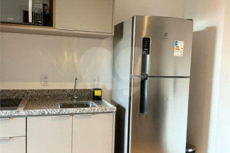 Studio HIS2 mobiliado 38m² na Liberdade, lazer completo, pronto para morar.