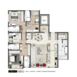 Apartamento à Venda em Perdizes: Upper East Perdizes, 142m², 4 Suítes e Lazer de Luxo na Rua Minerva