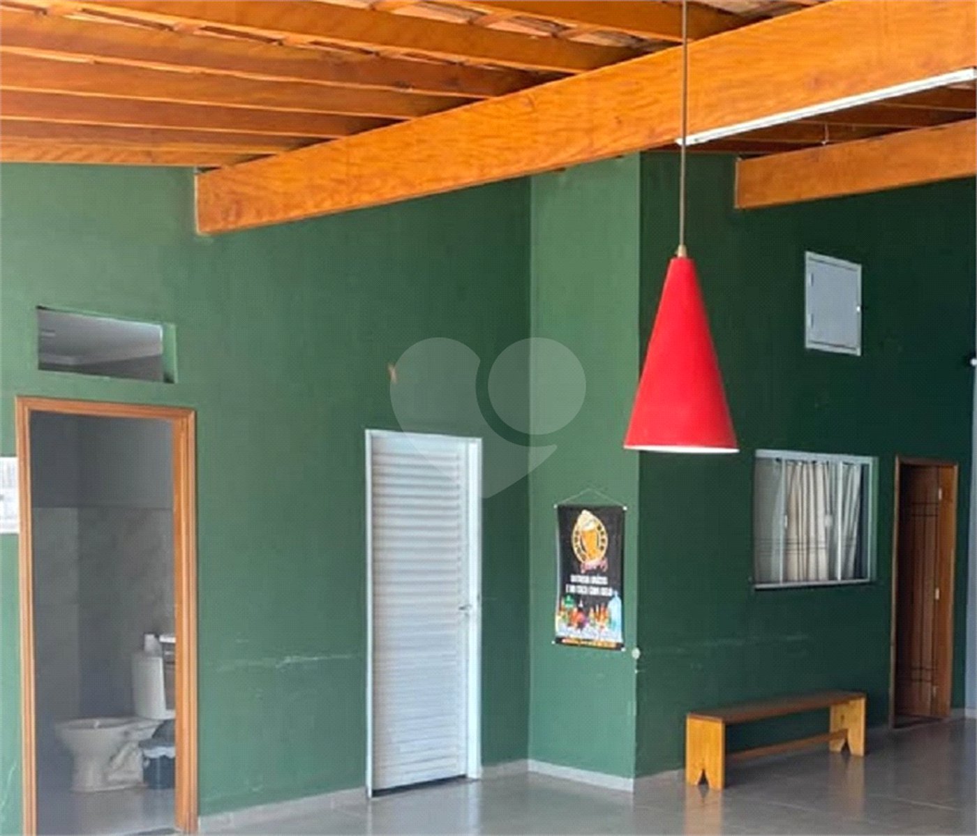 Área de lazer no residencial Arcoville