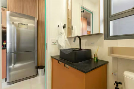 Studio de 25² mobiliado e decorado ao lado do Shopping Frei Caneca